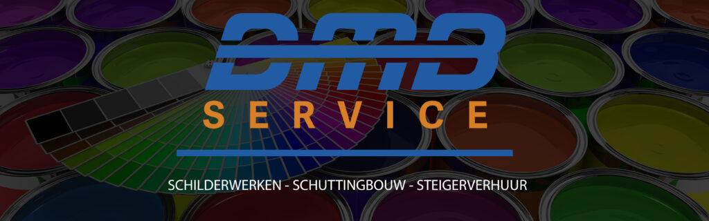 DMB Service websitebanner - Steigerverhuur schilderwerken en schuttingbouw